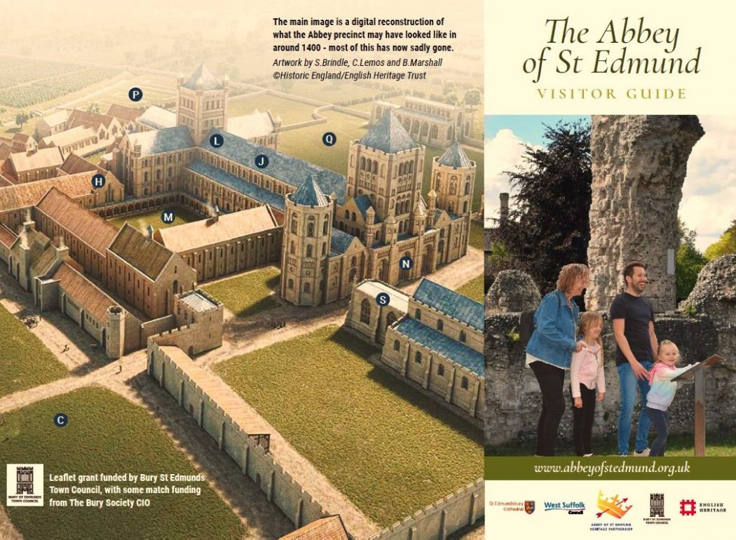 New Visitor Guide Leaflet Abbey Of St Edmund Heritage Partnership